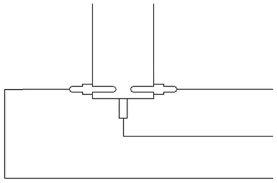 An insulating gas liquefaction temperature testing device and method based on Xilin bridge