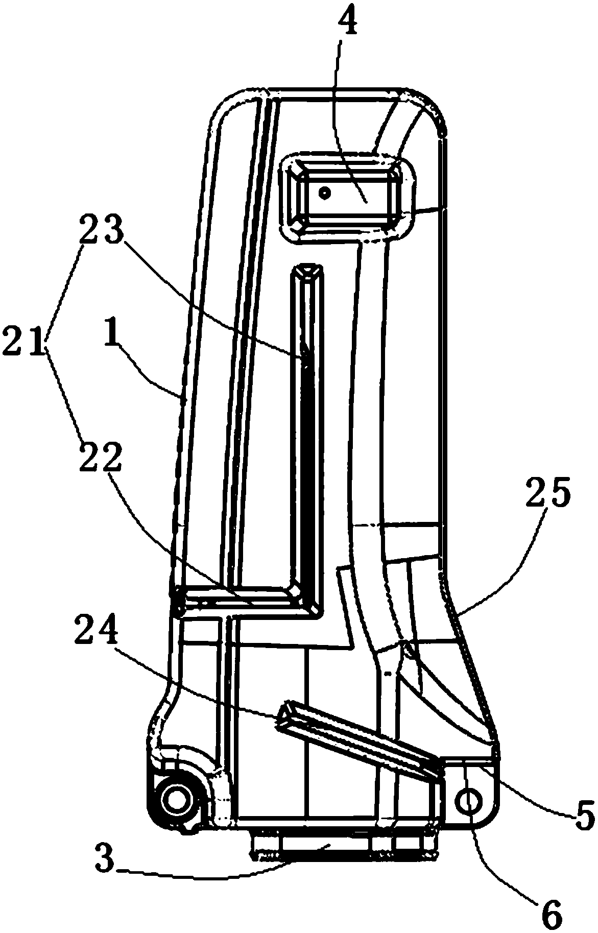 Vehicle gas inlet device