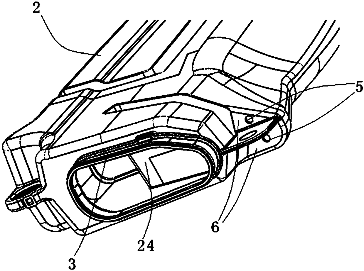 Vehicle gas inlet device