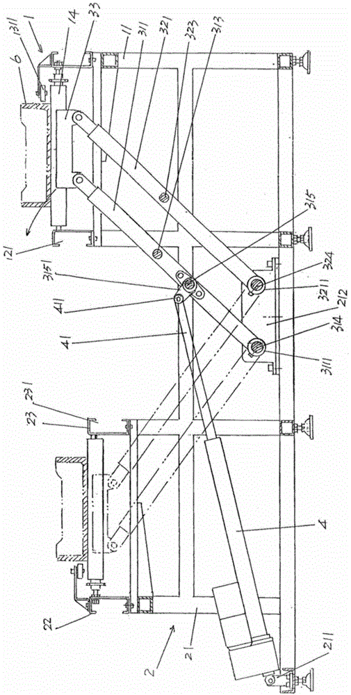 Flaw sagger automatic eliminating and replacing device used in electronic kiln automatic production line