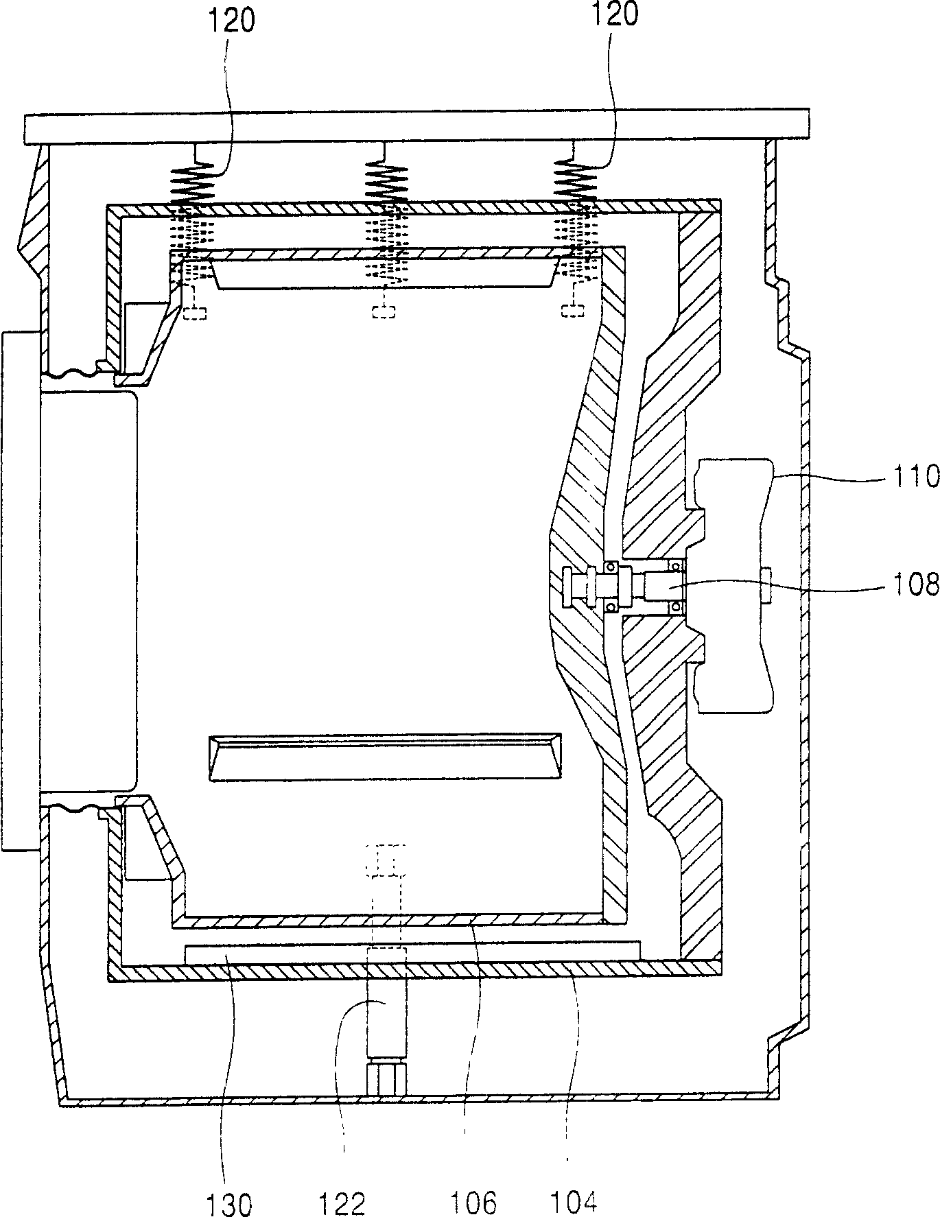 Heating apparatus of washing machine and control method thereof