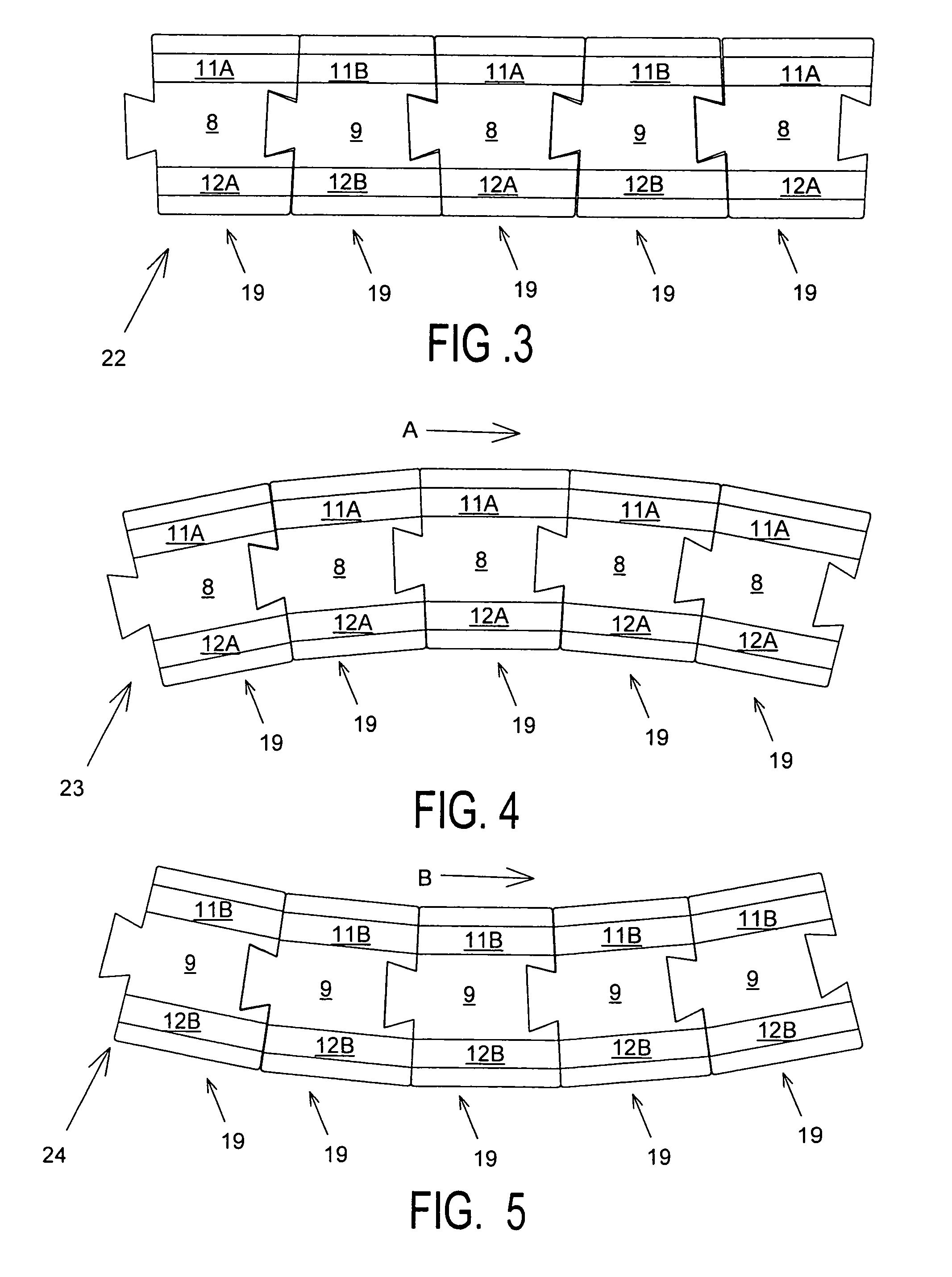 Toy-vehicle track section