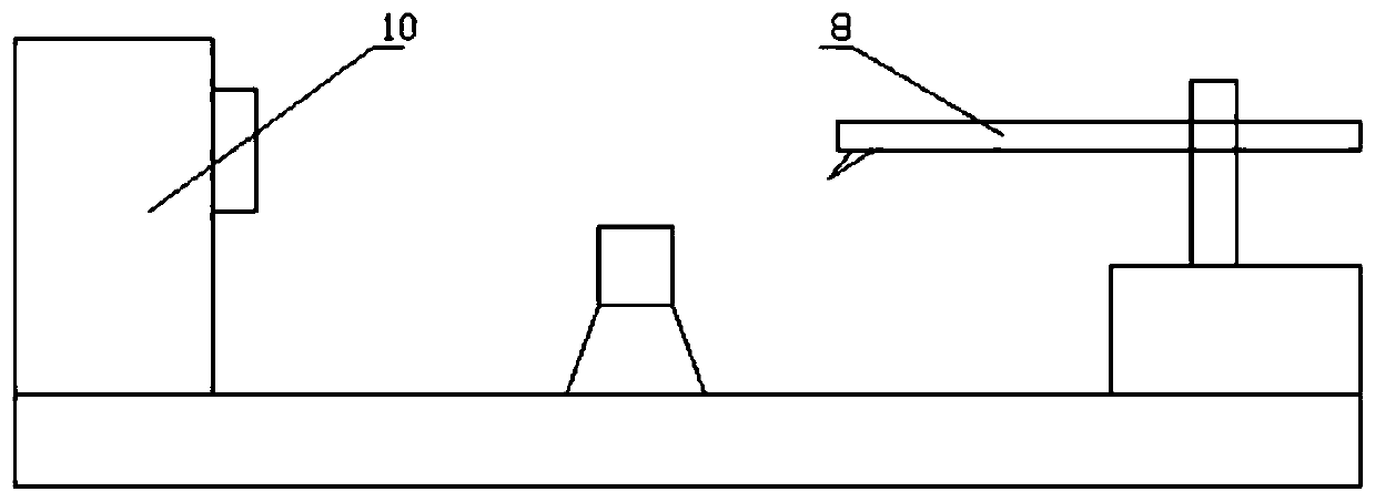 Laser cladding method for inner wall of hydraulic support oil cylinder