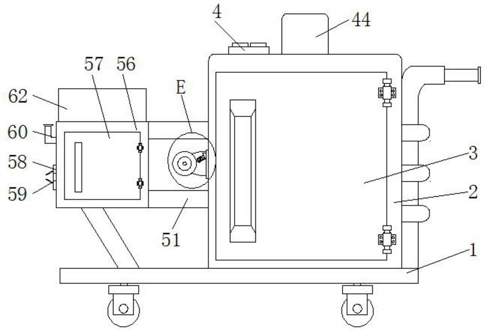 A winding device for electrical cables that is convenient to control