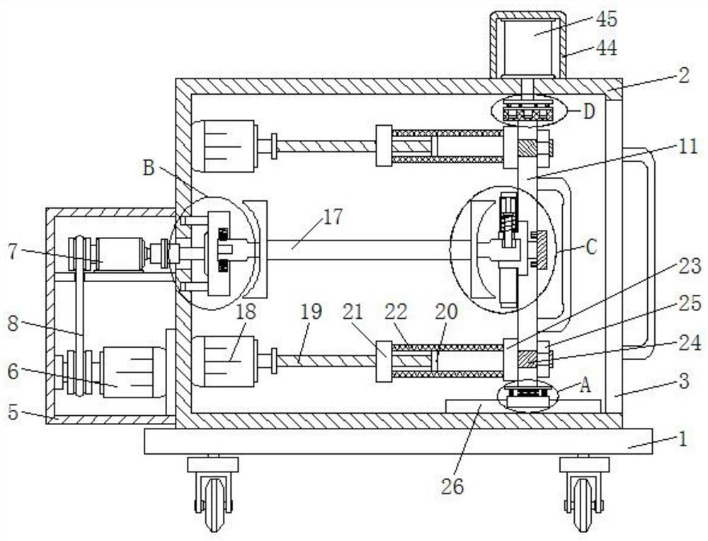 A winding device for electrical cables that is convenient to control