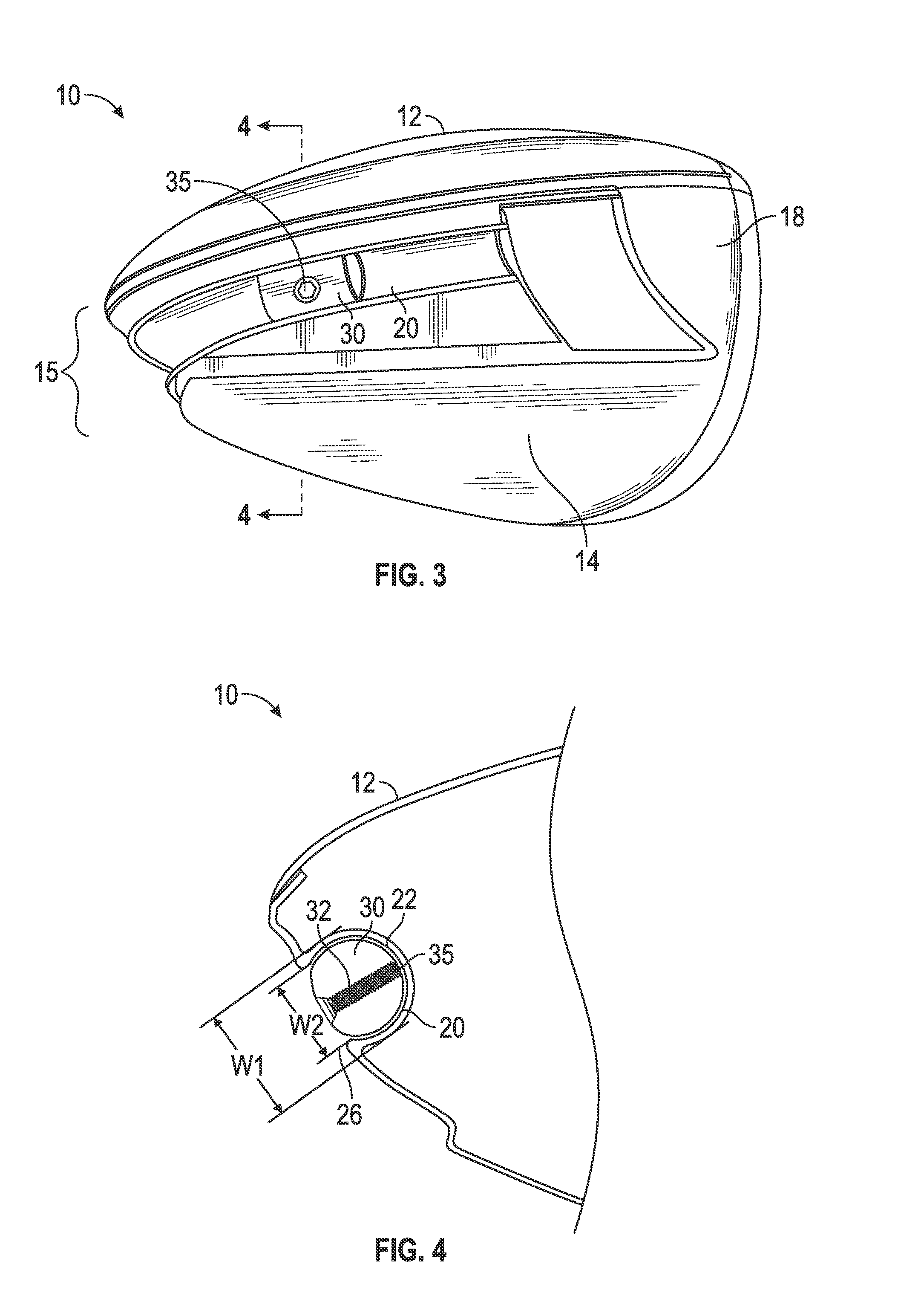 Golf club head with adjustable center of gravity