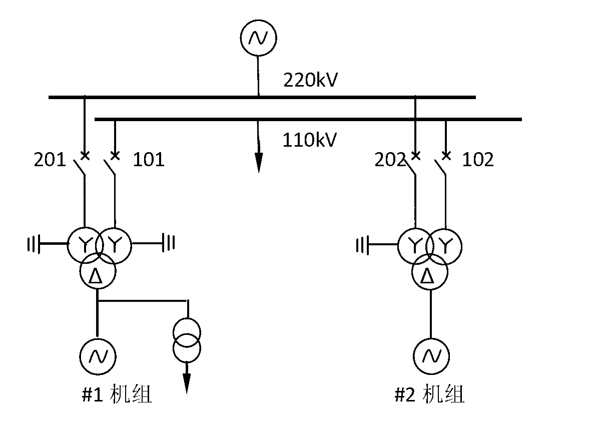 Method for solving false action of differential protection when power transfer of transformer