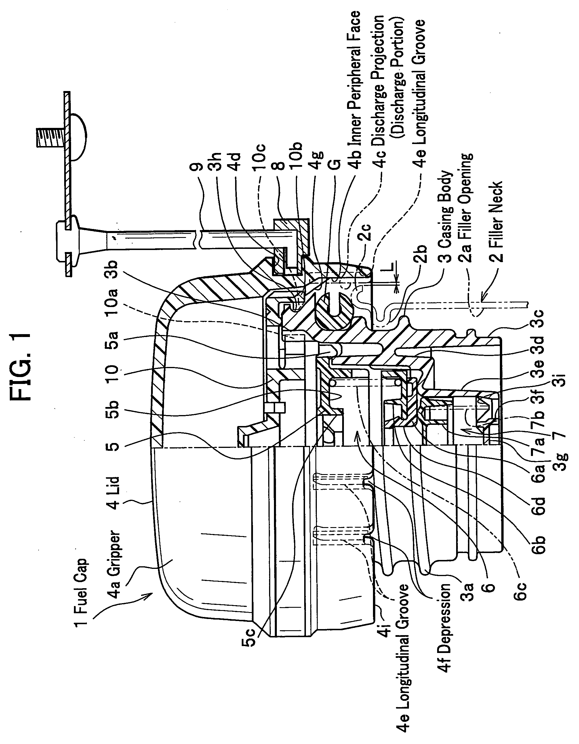 Vehicle fuel cap