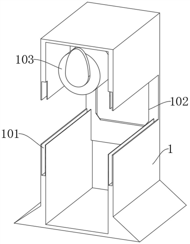 A twin-roller skein fluffing device based on textile processing