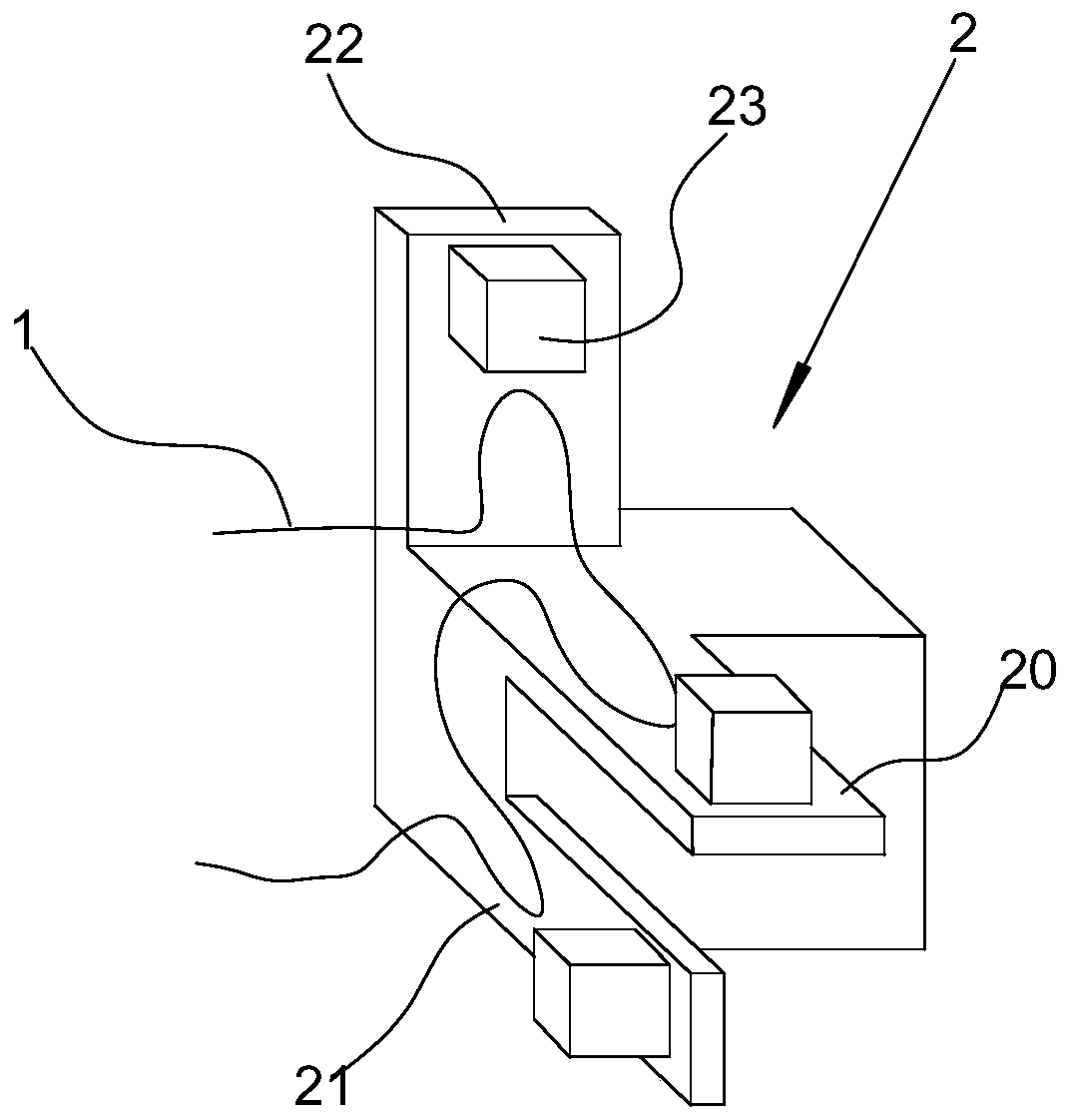 Bridge safety monitoring method based on optical fiber, and monitoring mechanism thereof