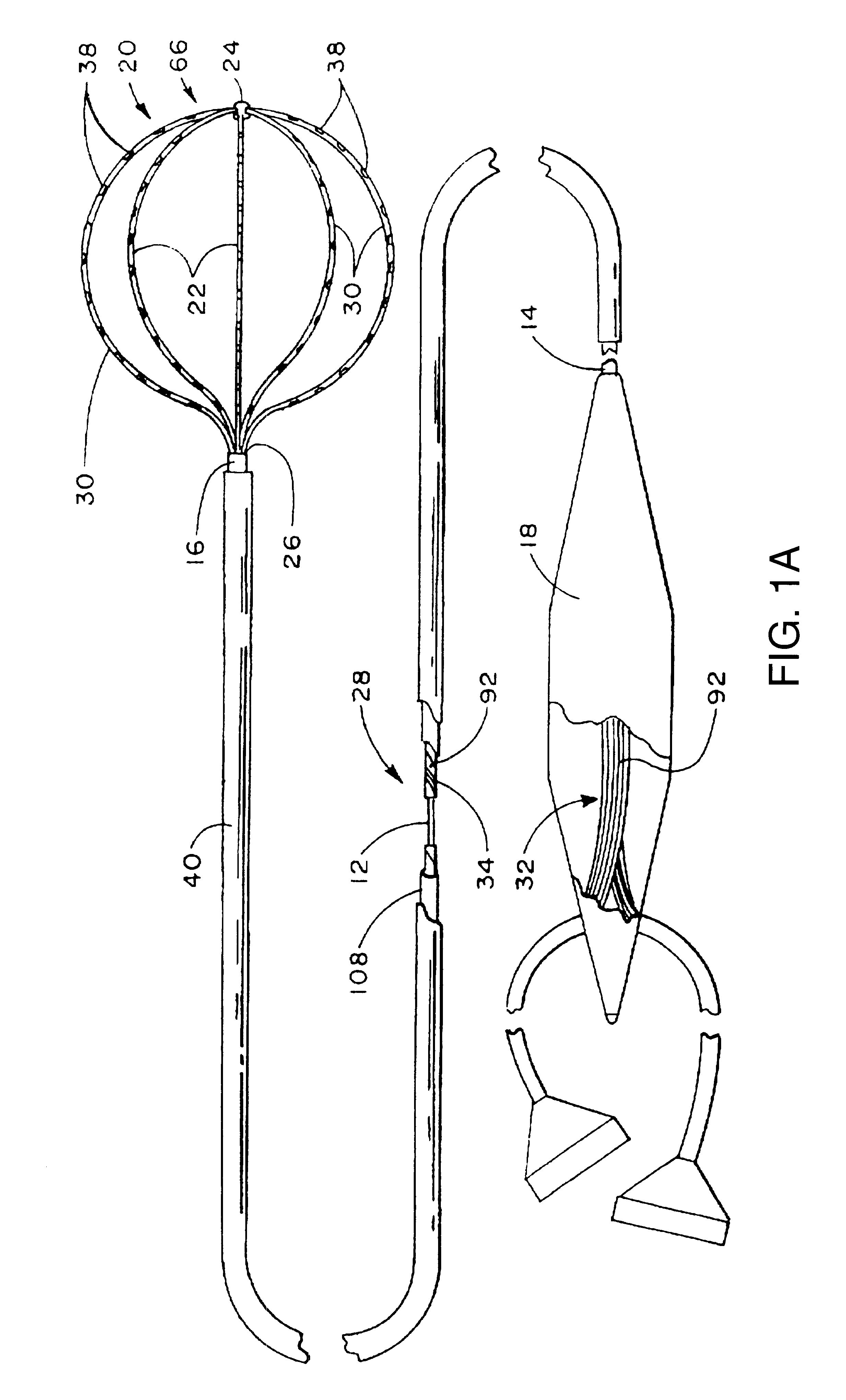 Medical device with three dimensional collapsible basket structure