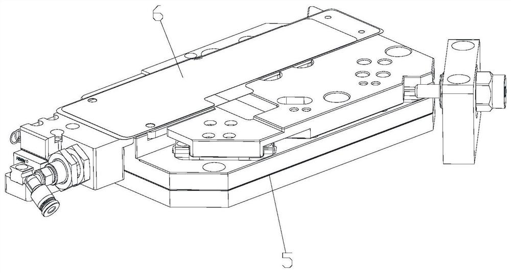 Rapid film pasting mechanism and automatic pasting all-in-one machine using same