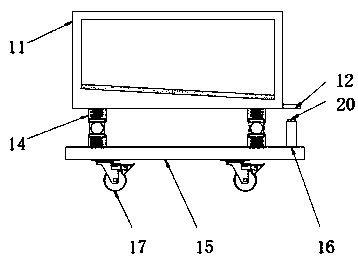 Sorting device convenient to classify express packages