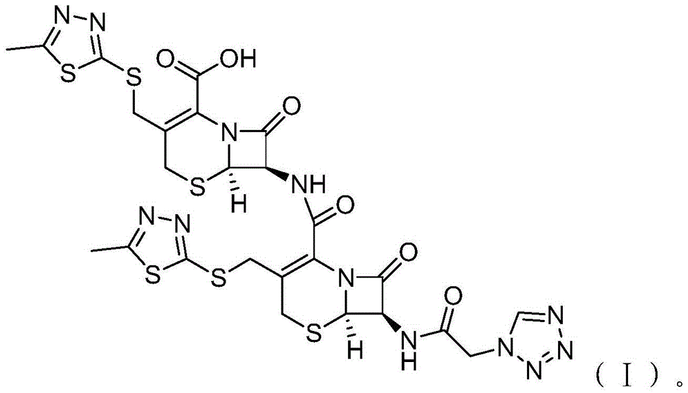 Cefazolin derivative and its preparation method, oral antibiotic preparation