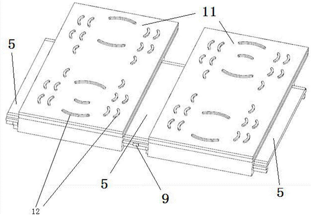 Anti-skid shoe supporting device for mountaineering and use method thereof