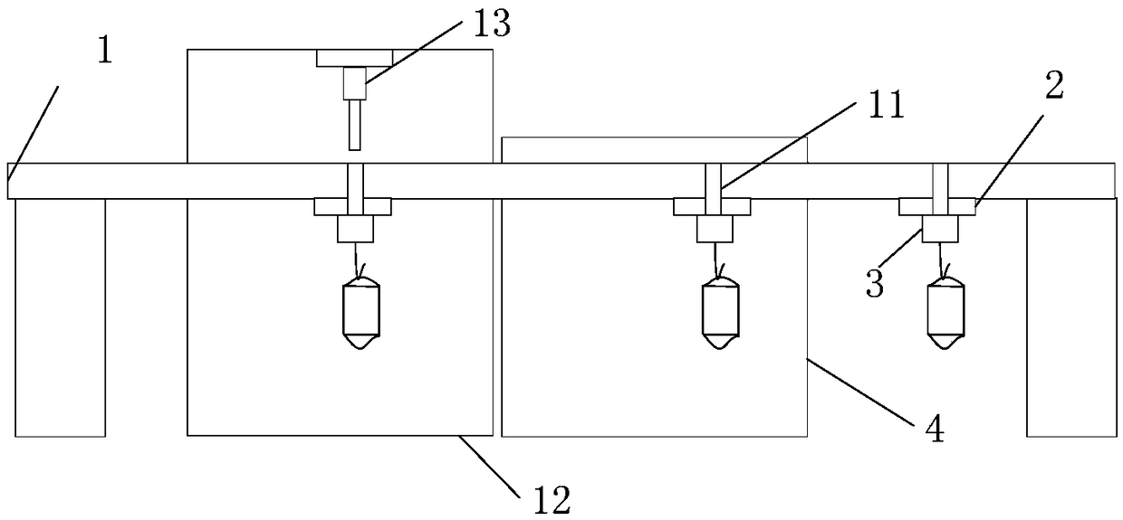 Conveying and collecting device for mask disinfection