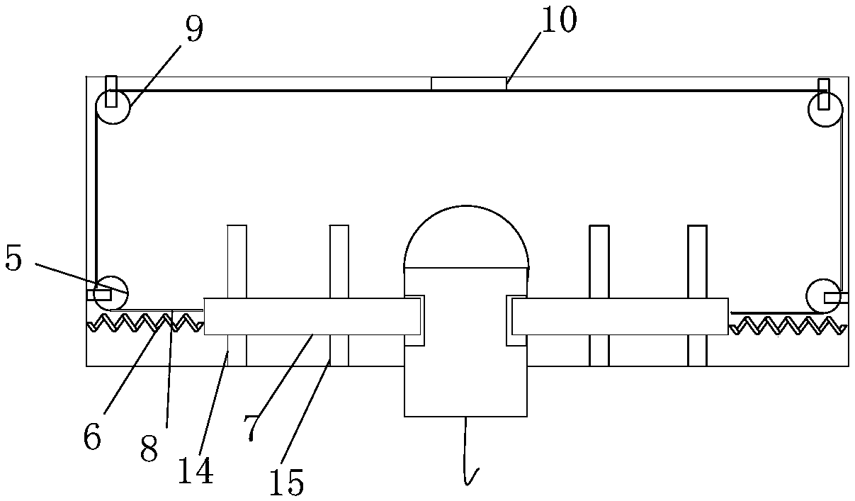 Conveying and collecting device for mask disinfection