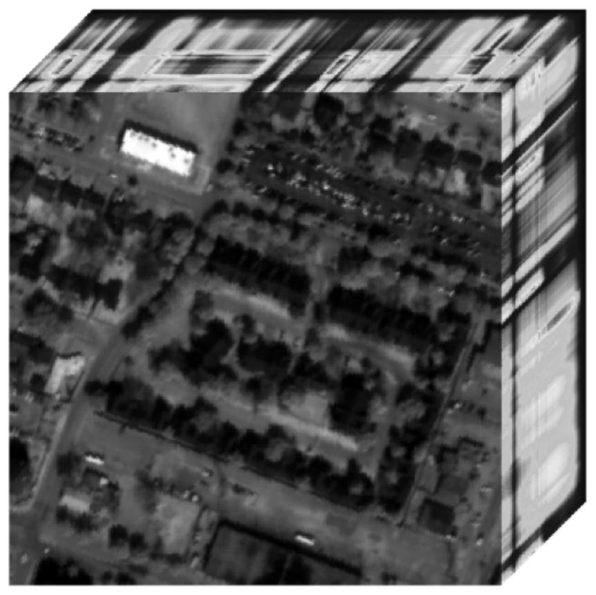 Intrinsic decomposition method of hyperspectral image based on digital surface model