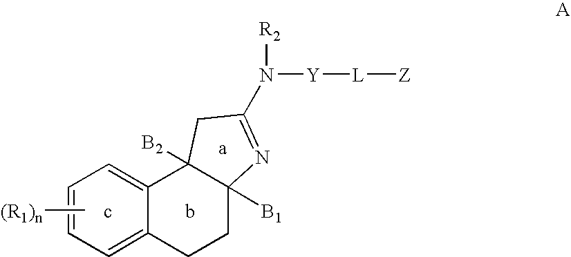 3a,4,5,9b-tetrahydro-1H-benz[e]indol-2-yl amine-derived neuropeptide Y receptors ligands useful in the treatment of obesity and other disorders