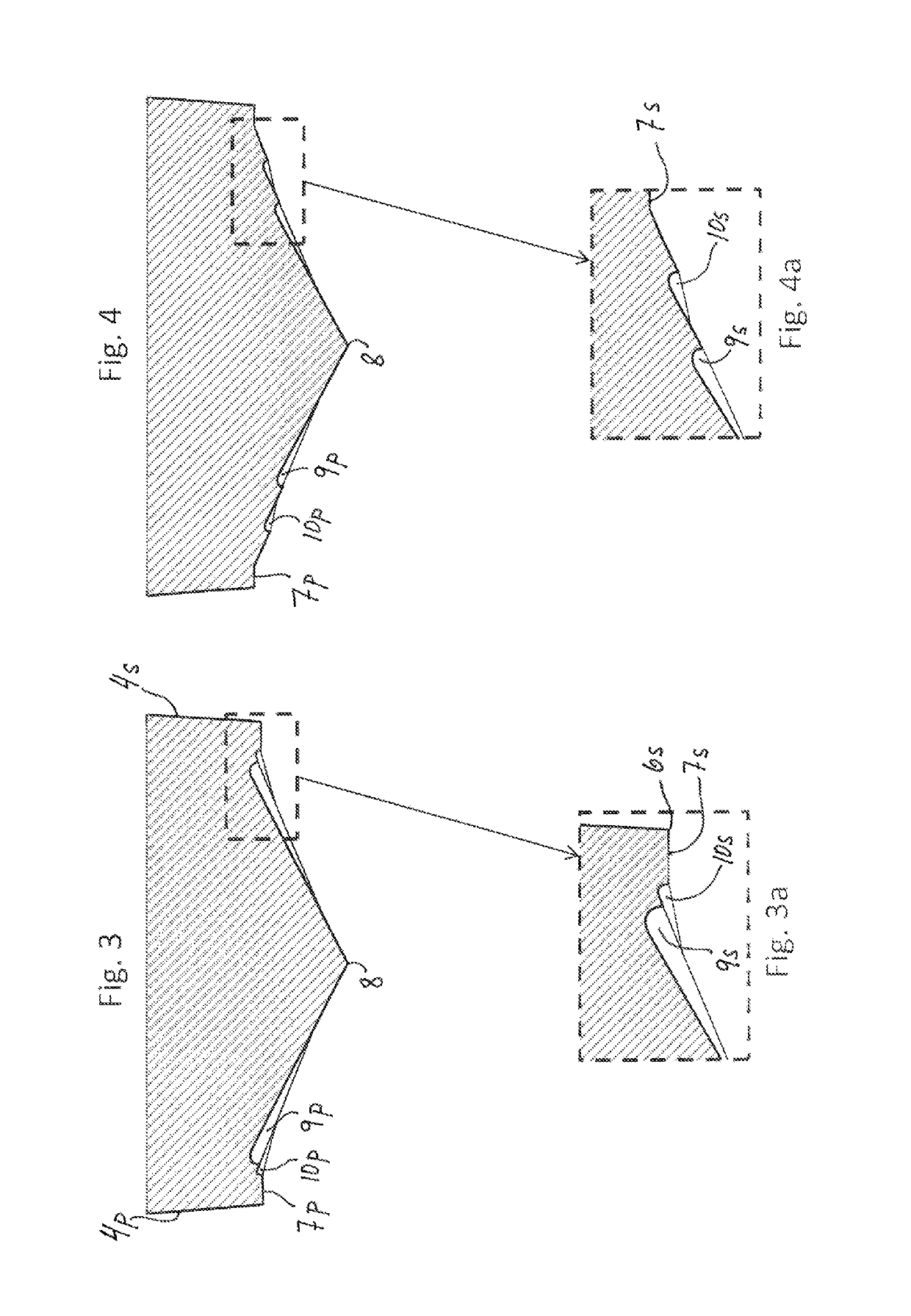 Watercraft vessel with a planing hull