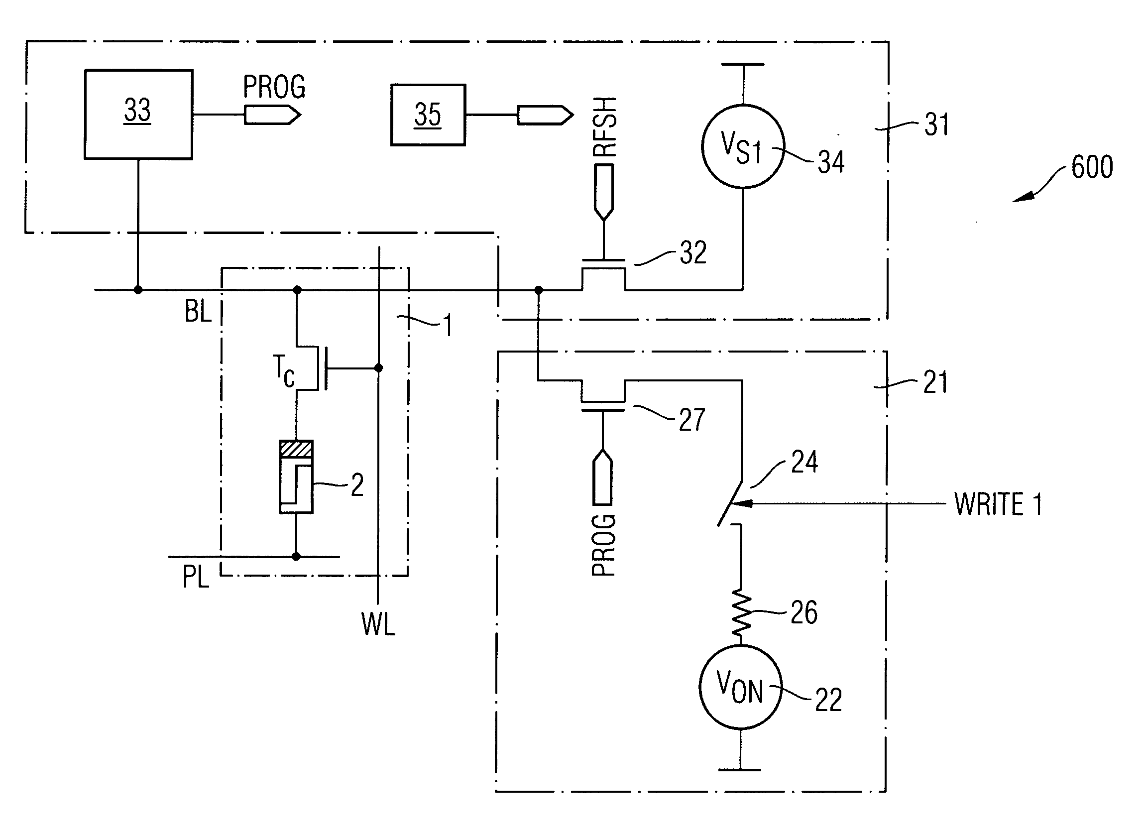 Method for operating a PMC memory cell and CBRAM memory circuit