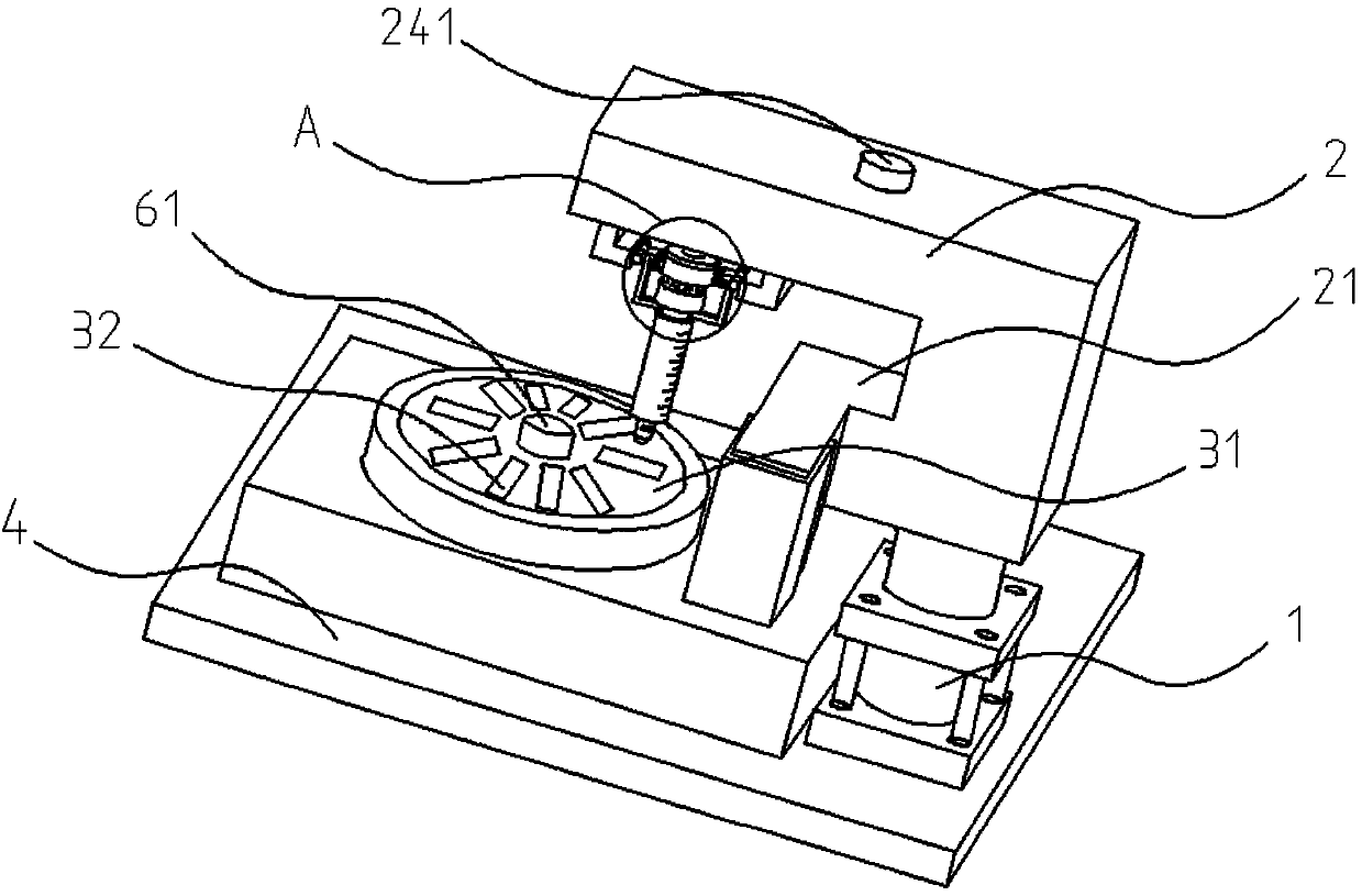 Uniform coating device for medicinal slide