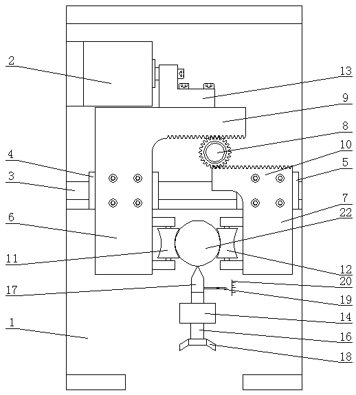 An optical fiber longitudinal stripping device