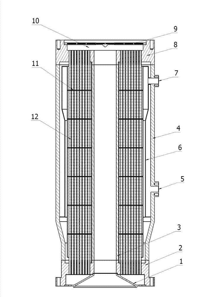 Integrated steam generator of reactor