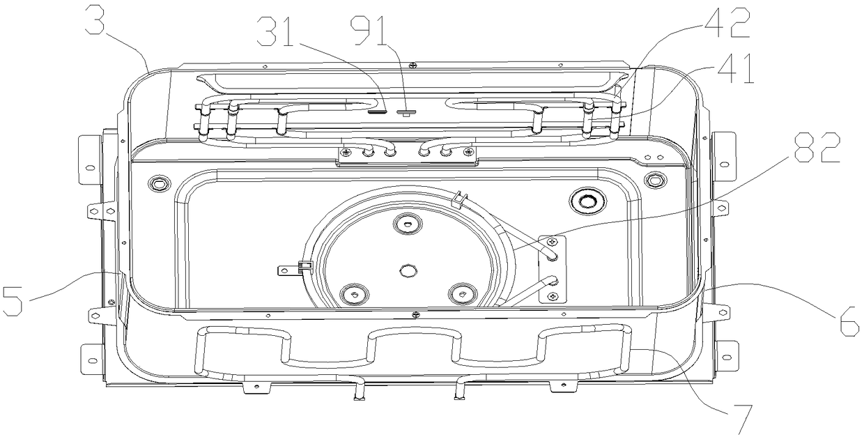 Oven and heating control method thereof