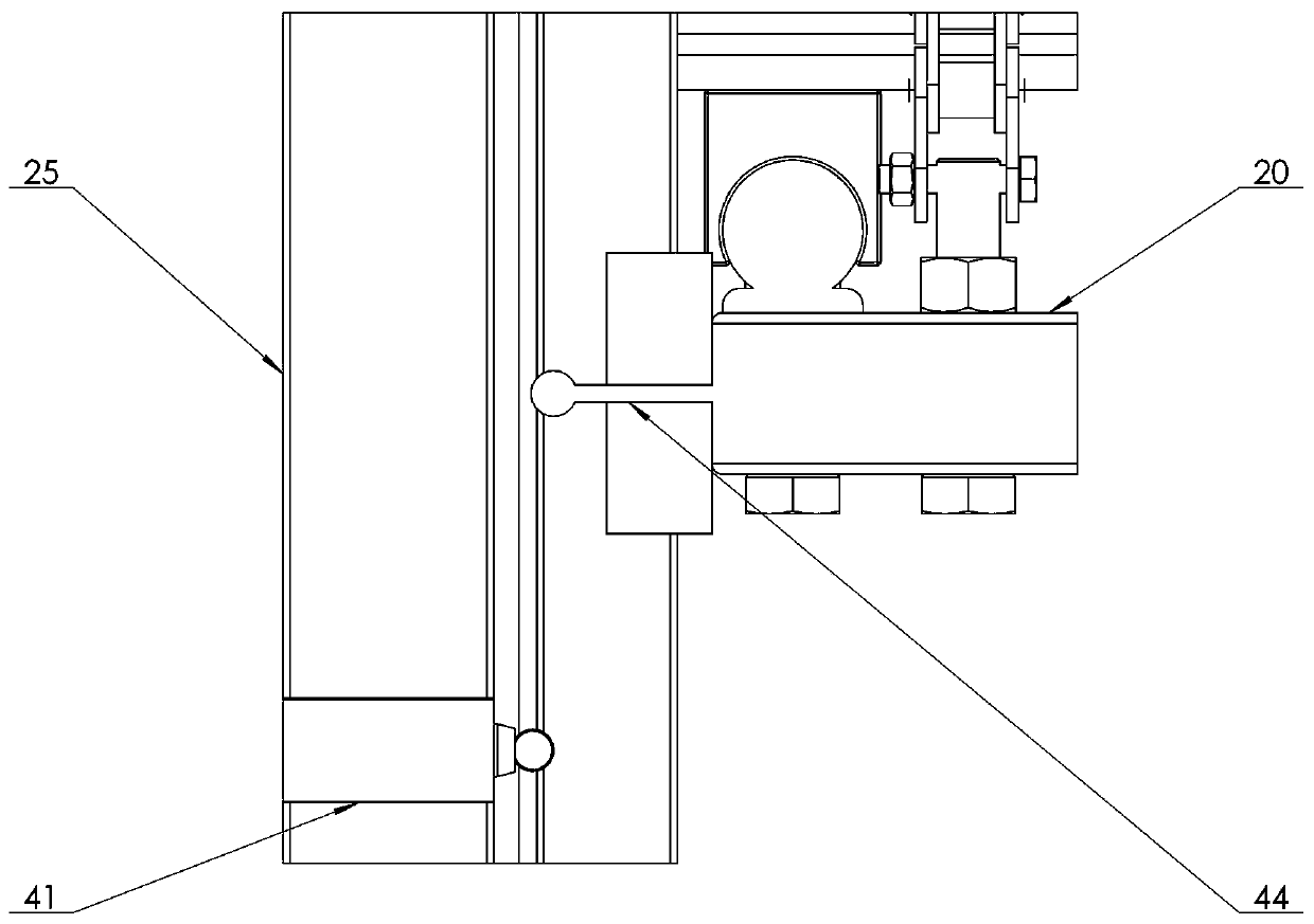 A lifting and horizontal transfer machine