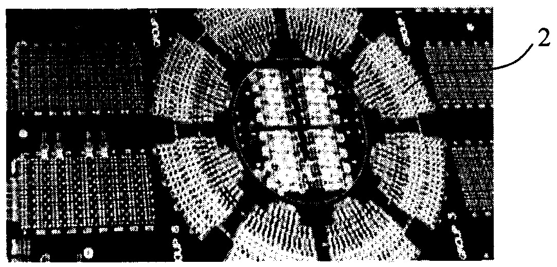 Device for debugging wafer-level test scheme under final test environment of automatic test device