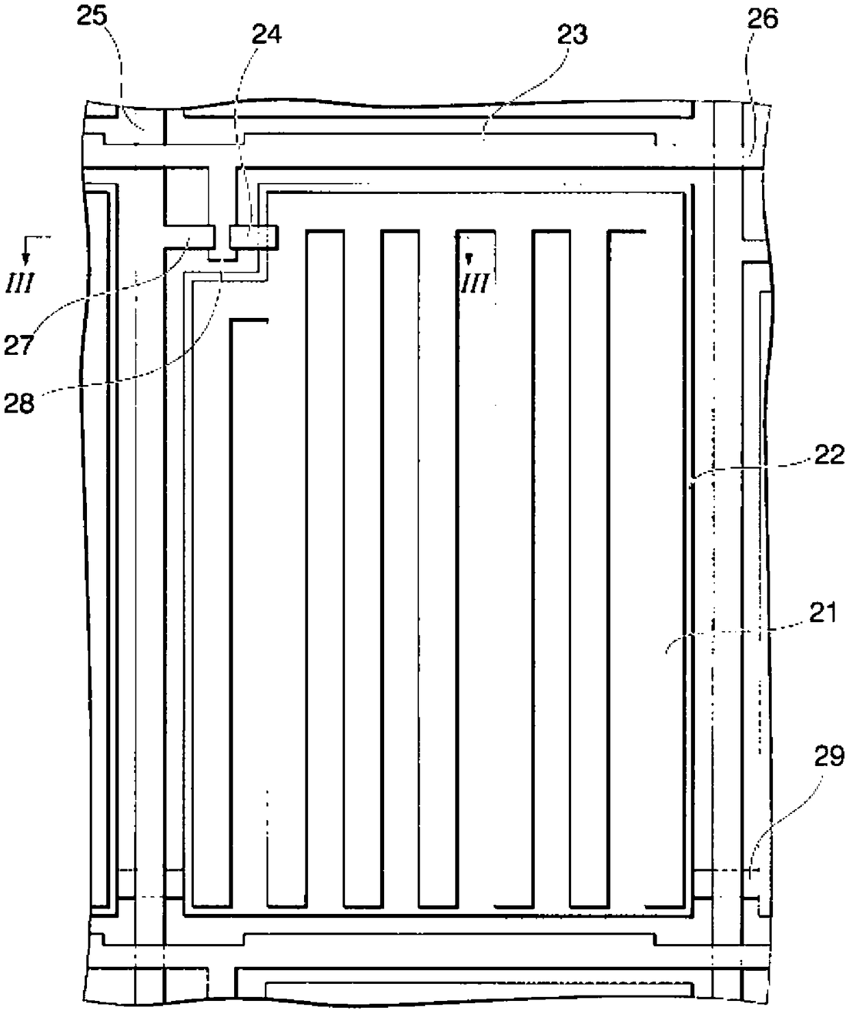 Liquid crystal display element and method for manufacturing same