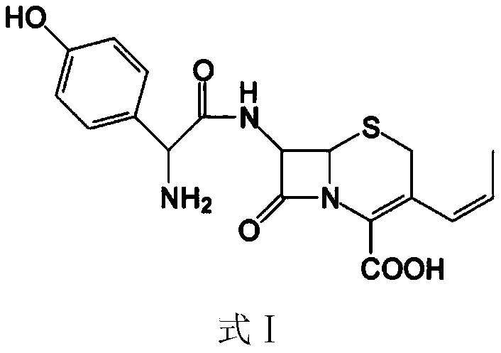 A kind of preparation method of cefprozil