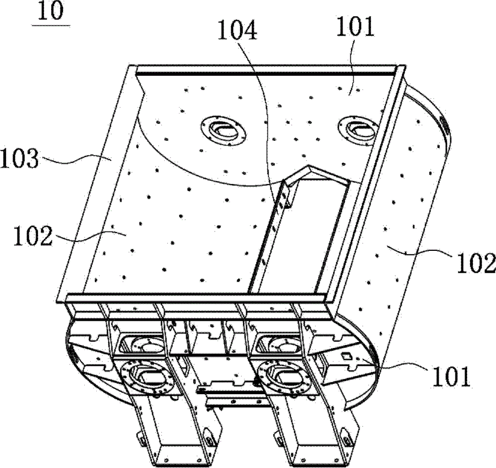 Tool for assembling and welding cylinder body