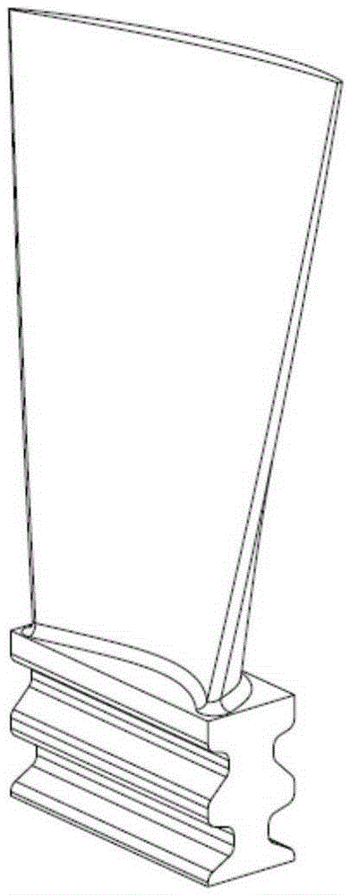 Aviation thin-wall blade compensation processing method