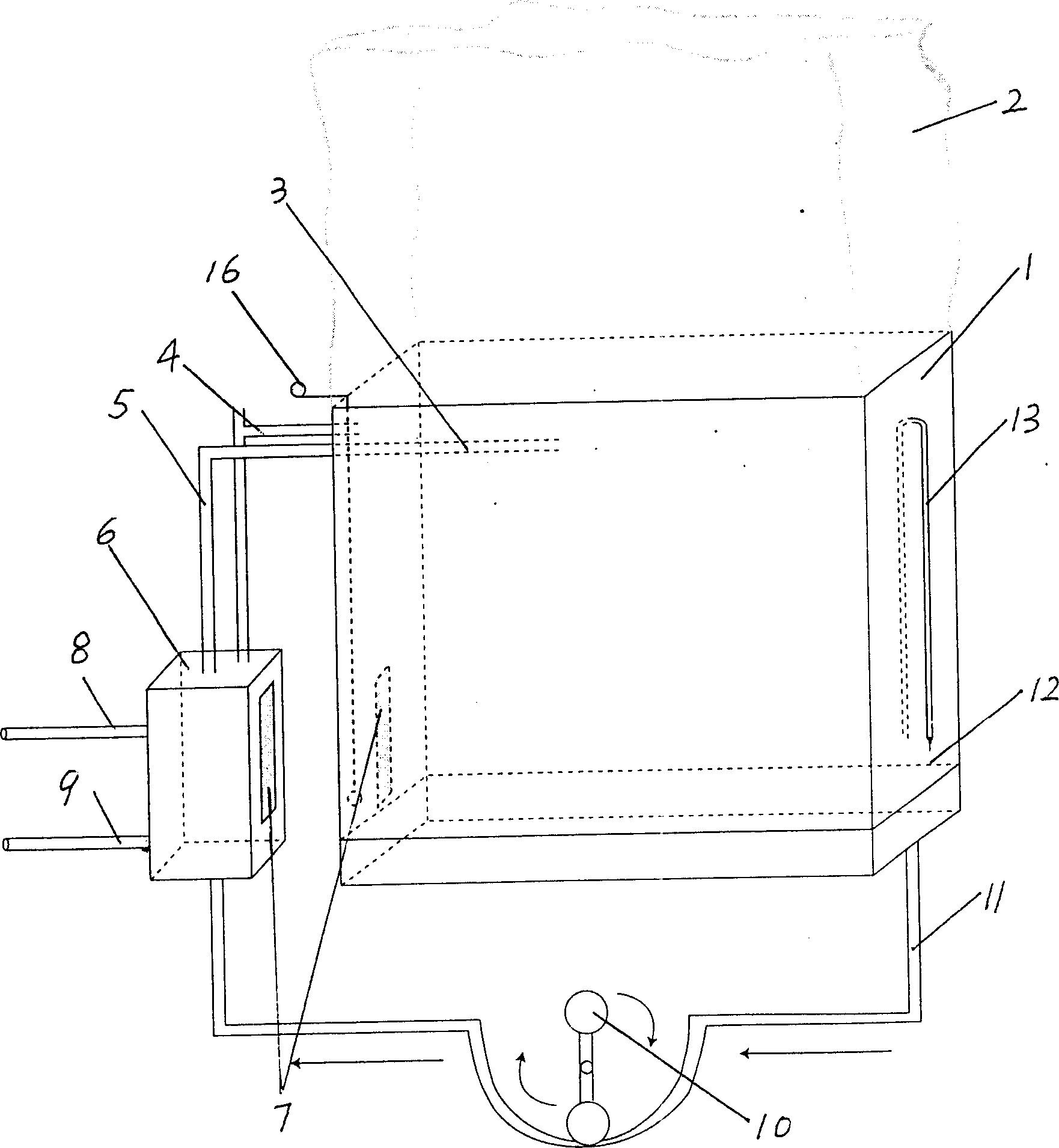 Continuously perfused heart keeping device