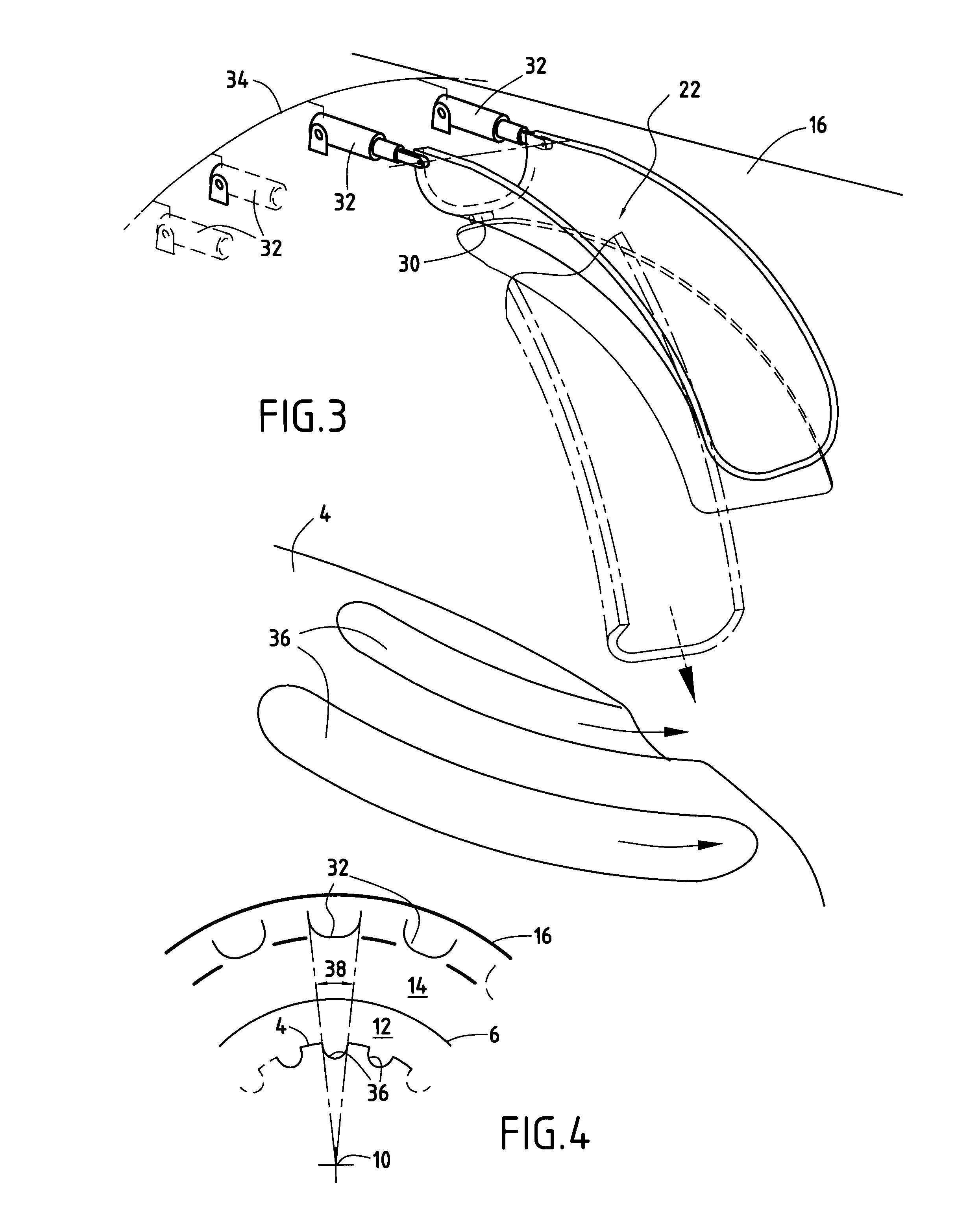 Variable-section flow mixer for a double-flow turbojet for a supersonic airplane