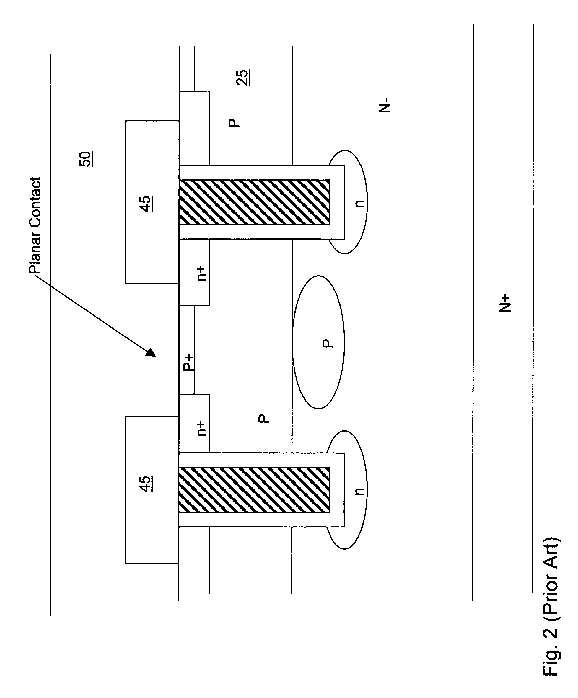 High density trench MOSFET with reduced on-resistance