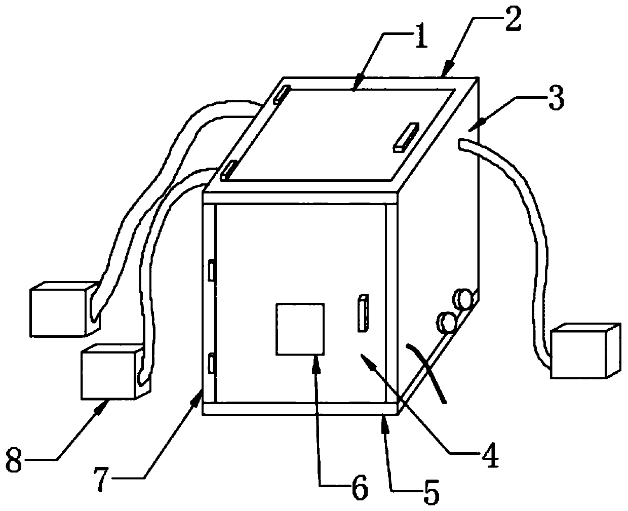 Bubble electrostatic-spinning sealing body capable of adjusting temperature and humidity