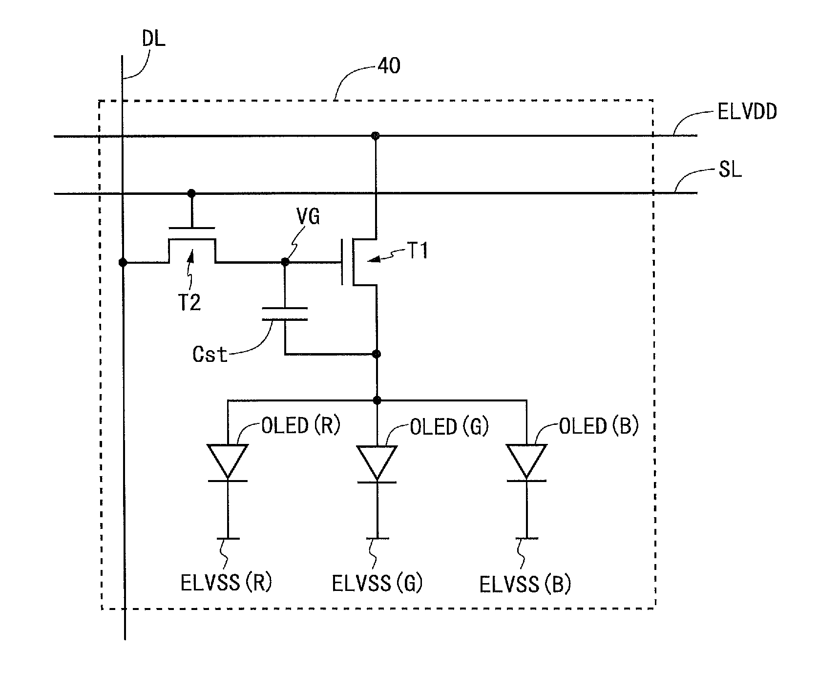 Display device and method for driving same