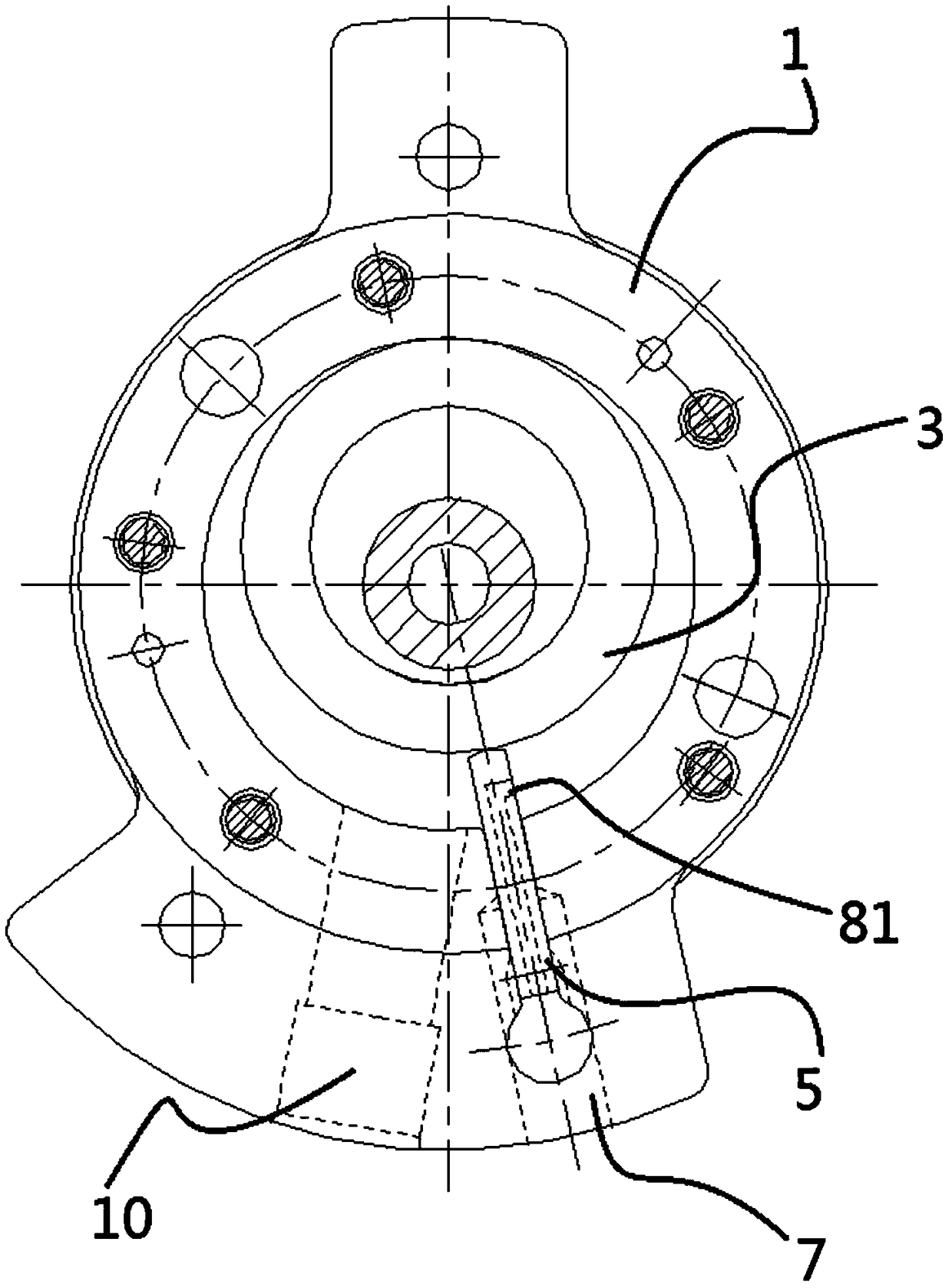 Variable-capacity compression mechanism, compressor and air conditioner