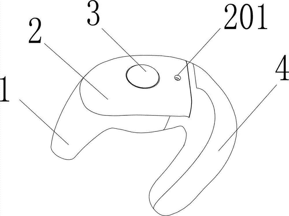 Noise shielding earphone