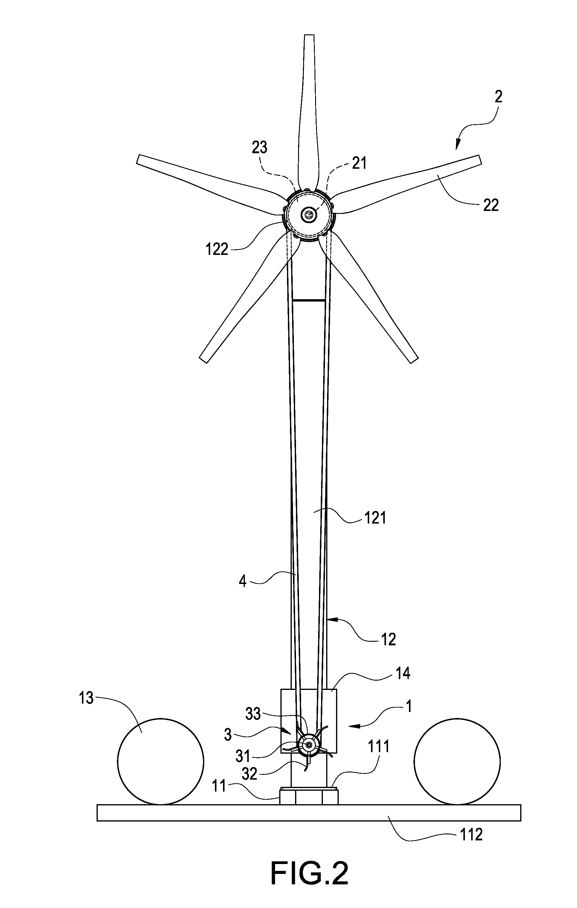 Energy-saving and wind-powered aerator