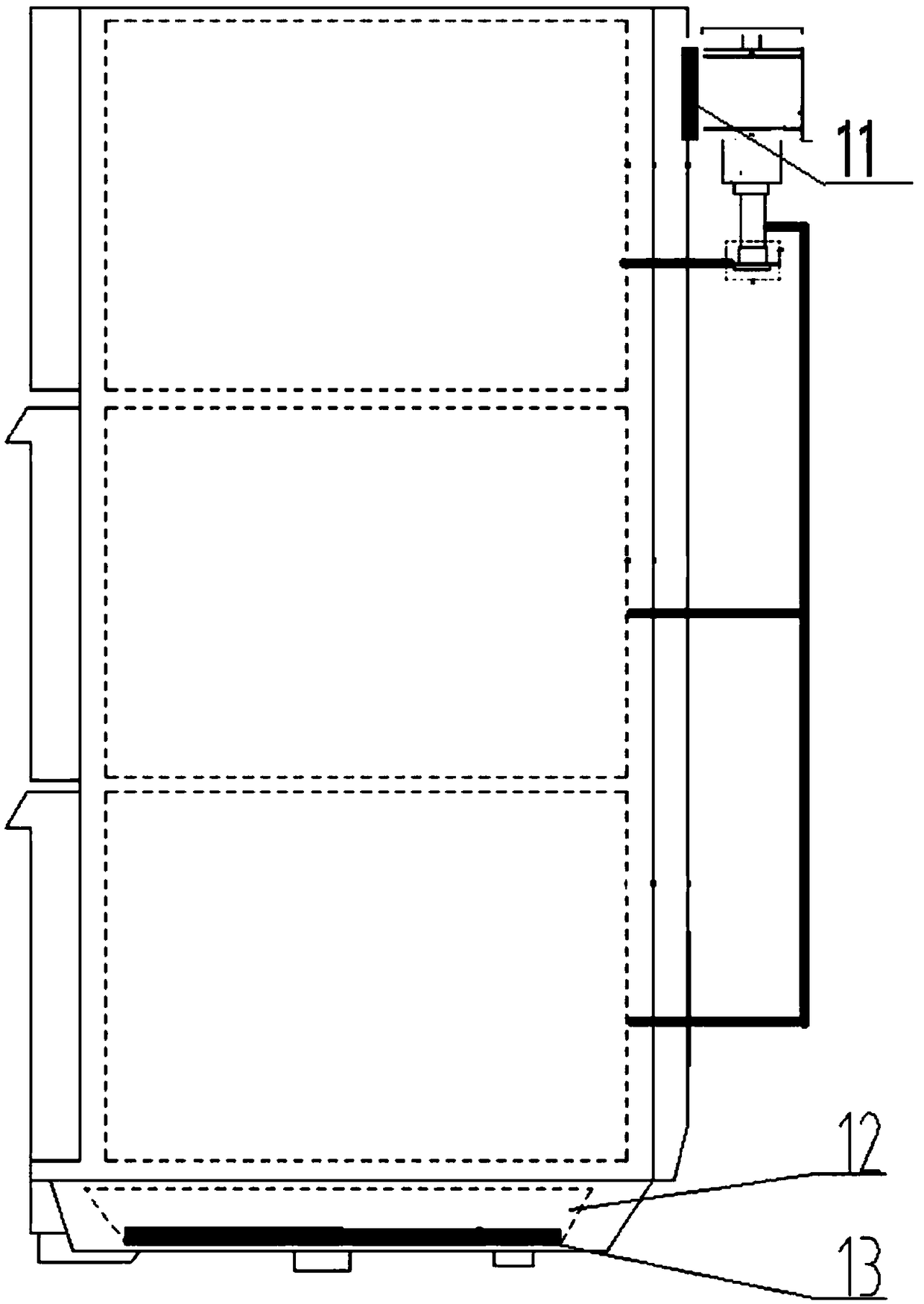 Refrigerator adopting single stirling cryocooler as cold source