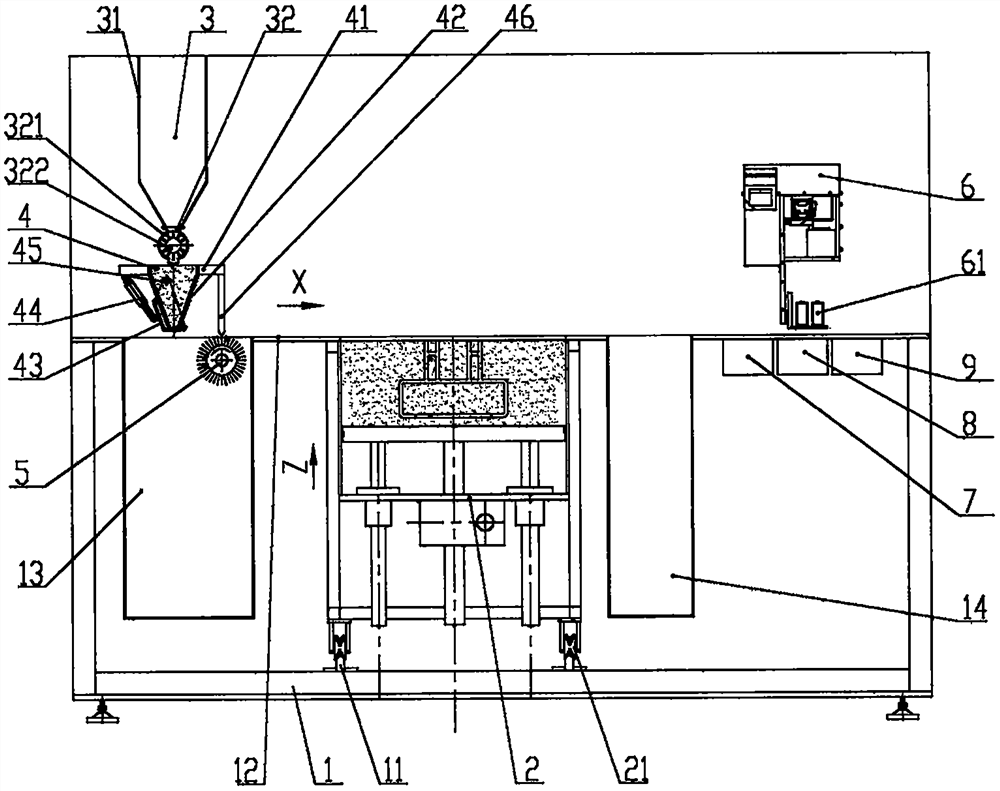 Ink-jet type 3D printer