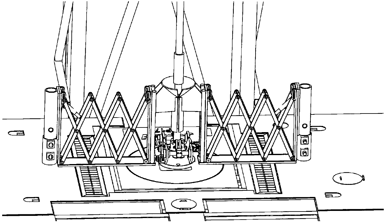 Novel drill pipe shackle assembling and centering device