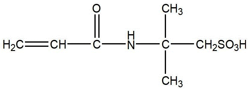 A kind of continuous production method of 2-acrylamido-2-methylpropanesulfonic acid