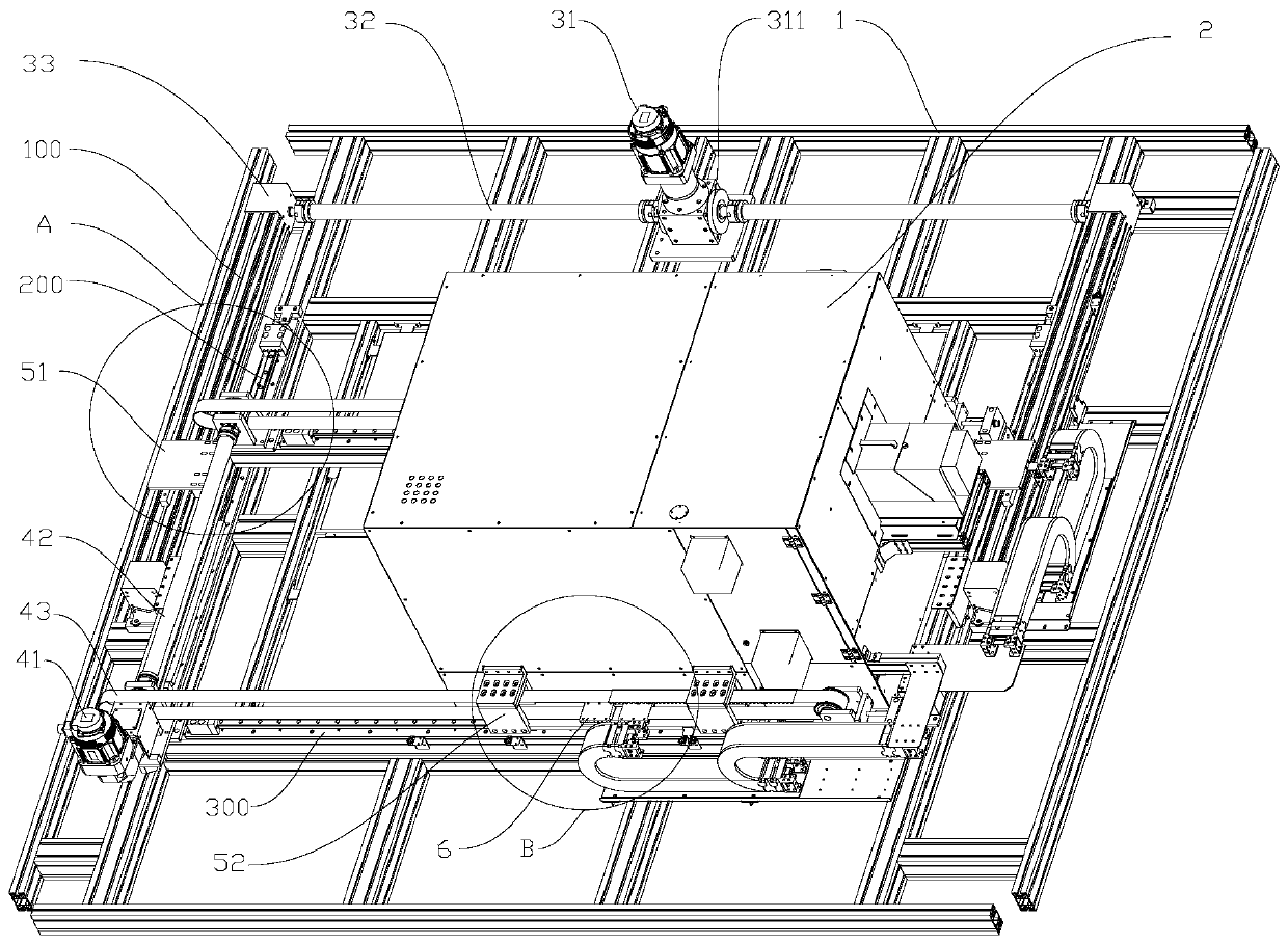 Glass substrate detection device