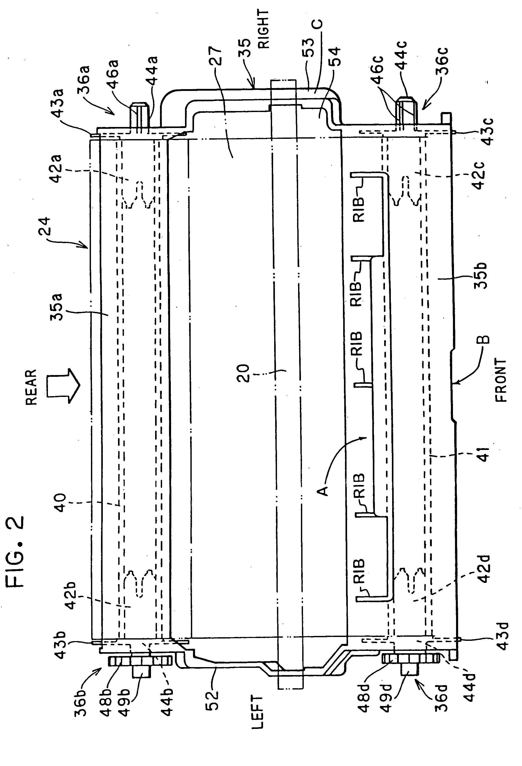 Ink ribbon cartridge