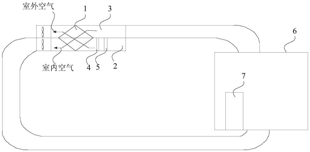 Evaporative cooling unit and data center